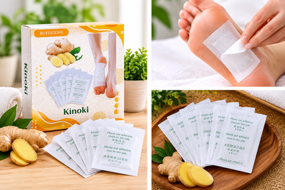 Kinoki Herbal Foot Patches – Easy-to-Use Overnight Foot Care Patches